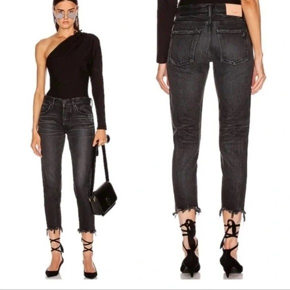 Moussy Vintage Wash Distressed Ankle Skinny Jeans NWT